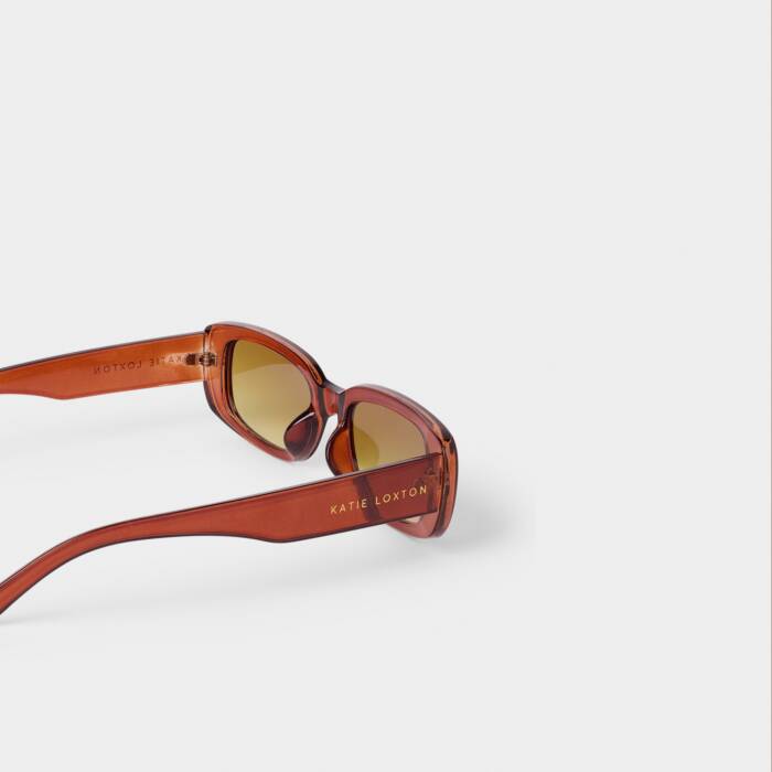 VENICE SUNGLASSES AMBER TRANSPARENT