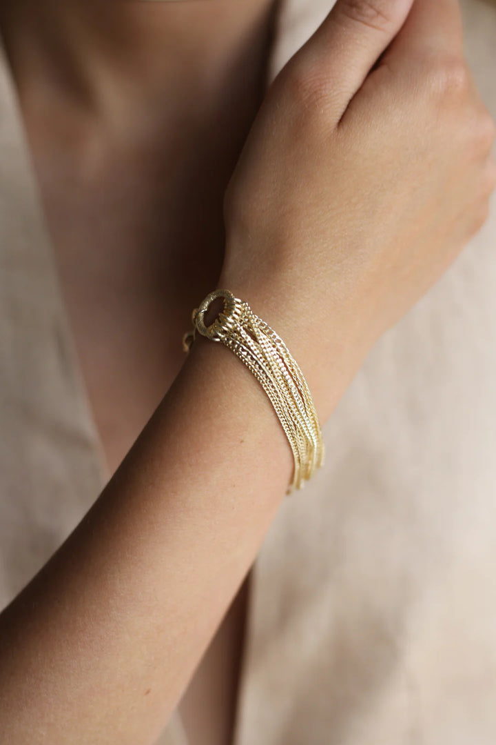 ENRICH GOLD BRACELET