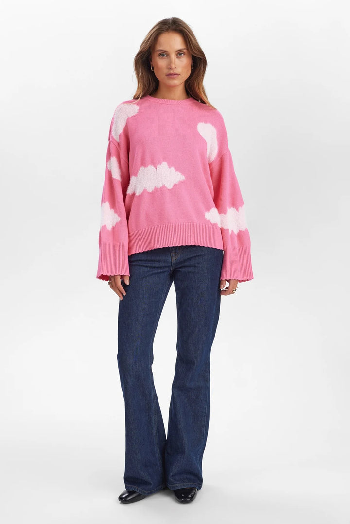 PINK CARNATION HEAVENLY PULLOVER