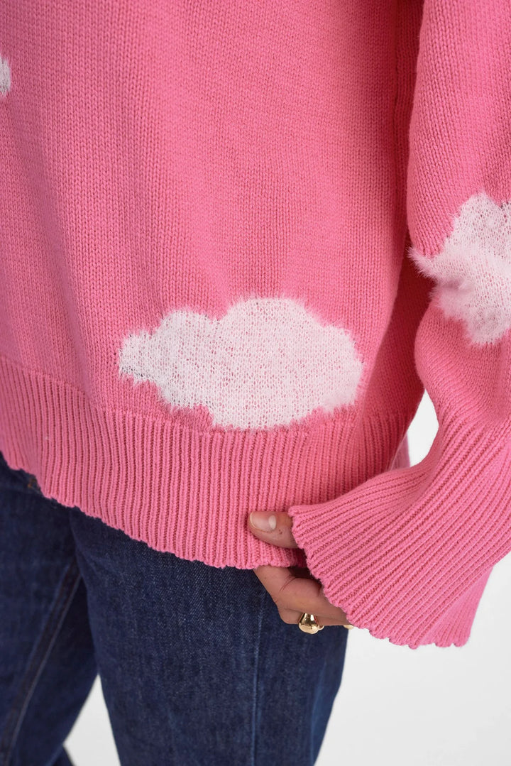 PINK CARNATION HEAVENLY PULLOVER
