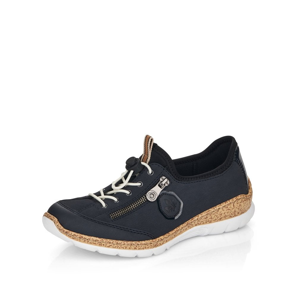 N4263-14 LADIES SHOES BLUE SEITL. ANFLECHTER