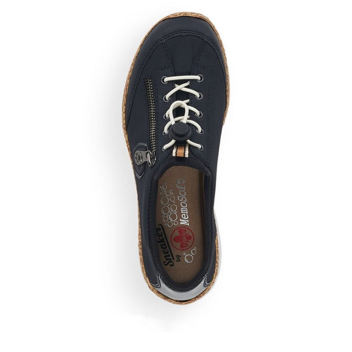 N4263-14 LADIES SHOES BLUE SEITL. ANFLECHTER