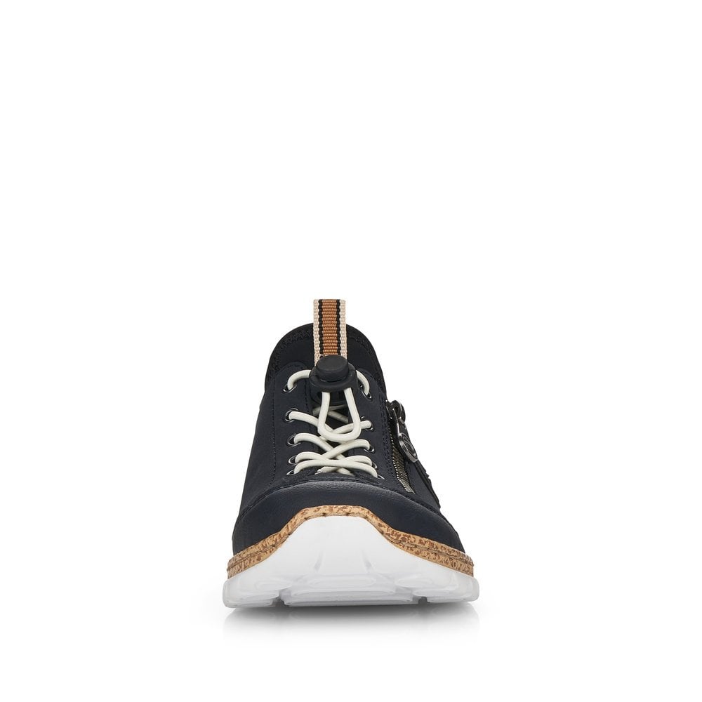 N4263-14 LADIES SHOES BLUE SEITL. ANFLECHTER