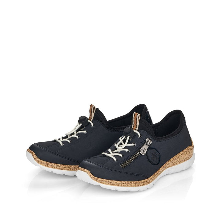 N4263-14 LADIES SHOES BLUE SEITL. ANFLECHTER