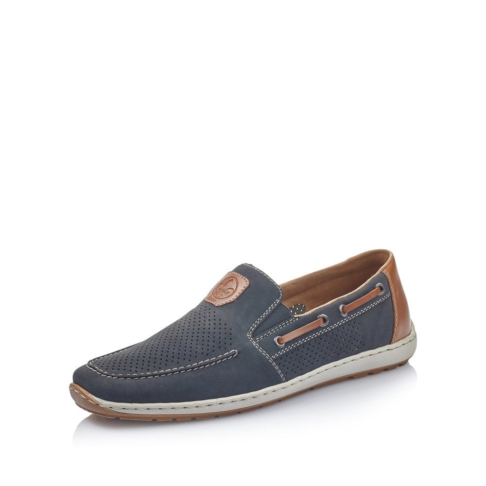 08866-15 MEN'S SHOES BLUE SEITL. ANFLECHTER
