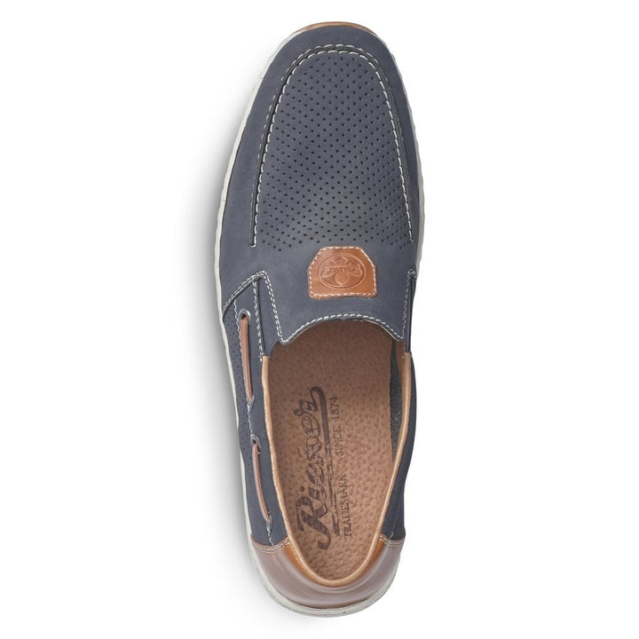 08866-15 MEN'S SHOES BLUE SEITL. ANFLECHTER