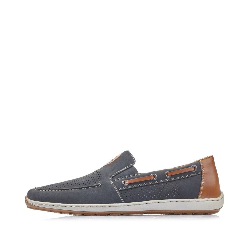 08866-15 MEN'S SHOES BLUE SEITL. ANFLECHTER
