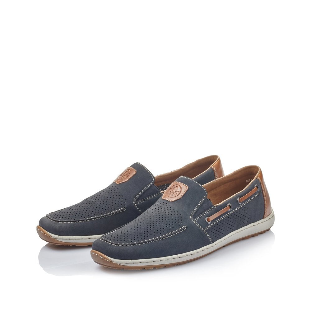 08866-15 MEN'S SHOES BLUE SEITL. ANFLECHTER