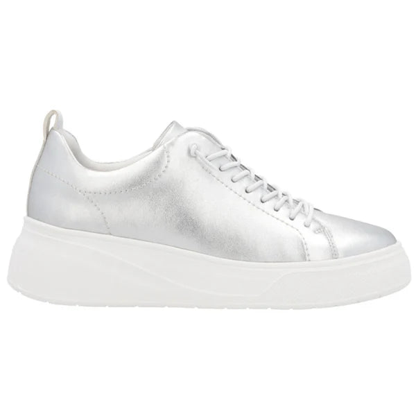 W2301-90 LADIES SHOES SILVER/PLATINUM GESTROBELT
