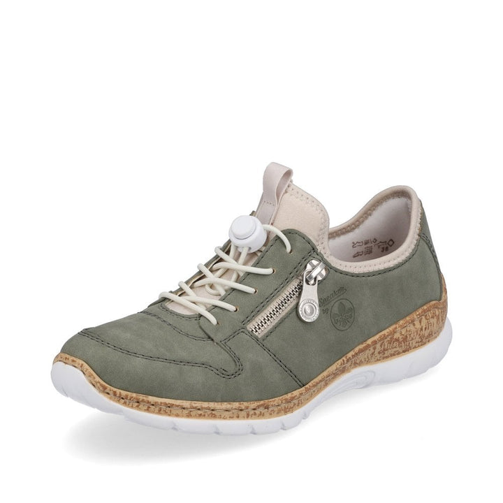 N42G0-52 LADIES SHOES GREEN SEITL. ANFLECHTER