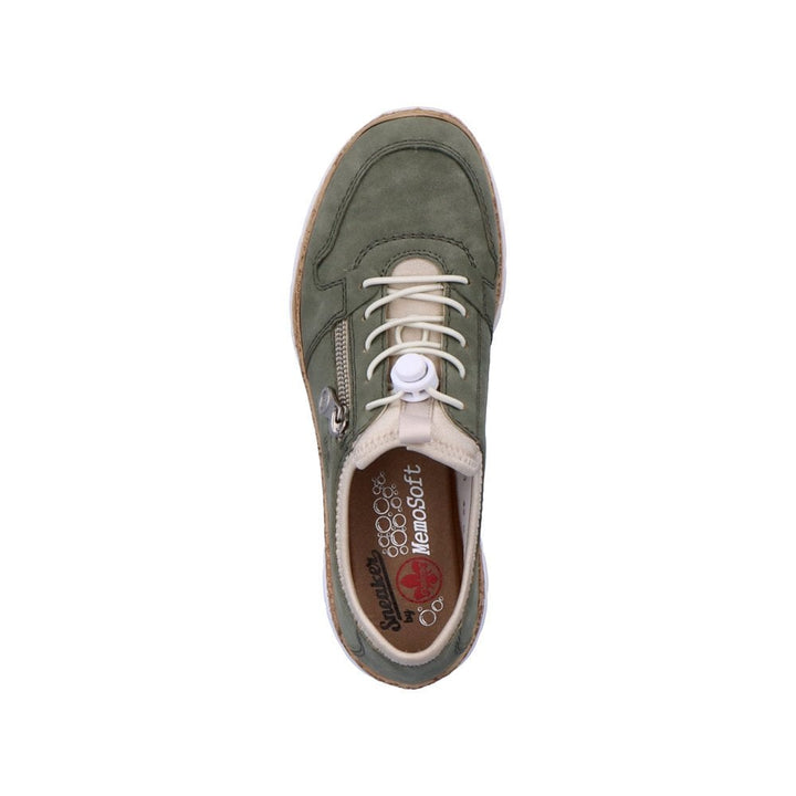 N42G0-52 LADIES SHOES GREEN SEITL. ANFLECHTER