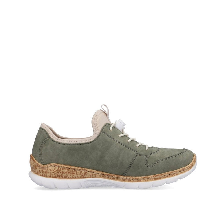N42G0-52 LADIES SHOES GREEN SEITL. ANFLECHTER