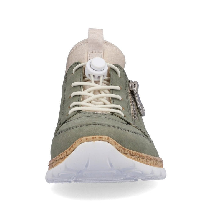 N42G0-52 LADIES SHOES GREEN SEITL. ANFLECHTER