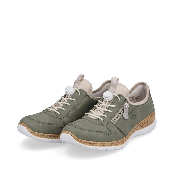 N42G0-52 LADIES SHOES GREEN SEITL. ANFLECHTER