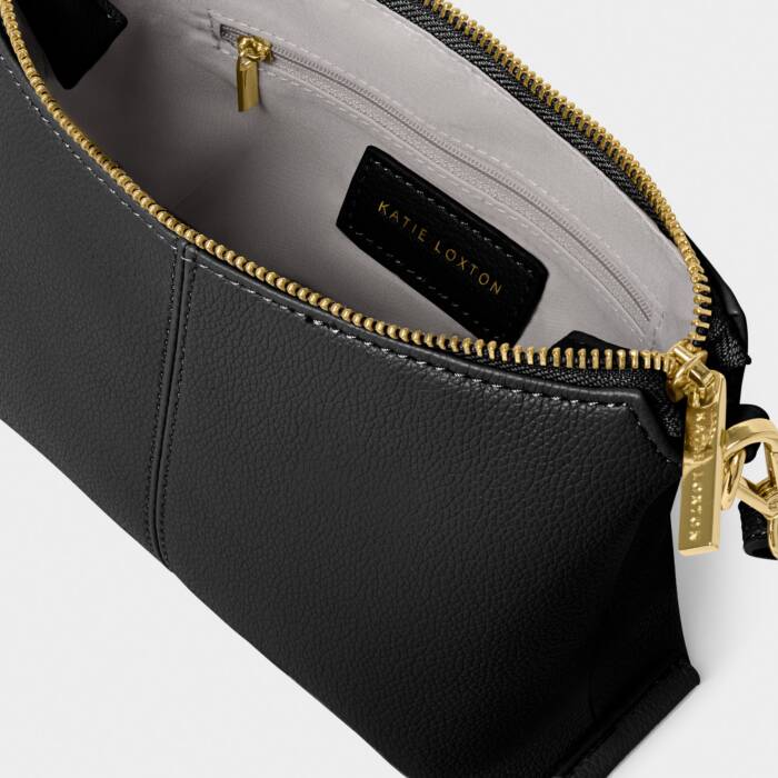LAILA SLOUCH CROSSBODY BAG BLACK