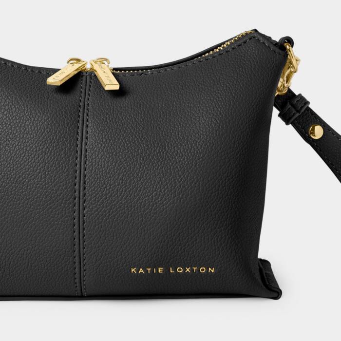 LAILA SLOUCH CROSSBODY BAG BLACK