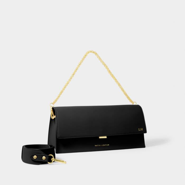 TORI CHAIN SHOULDER BAG BLACK