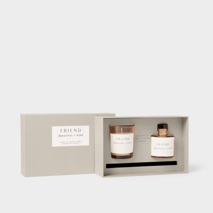 FRIEND CANDLE & DIFFUSER HOME GIFT SET