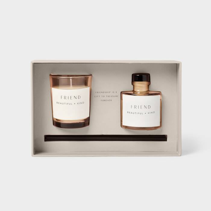 FRIEND CANDLE & DIFFUSER HOME GIFT SET