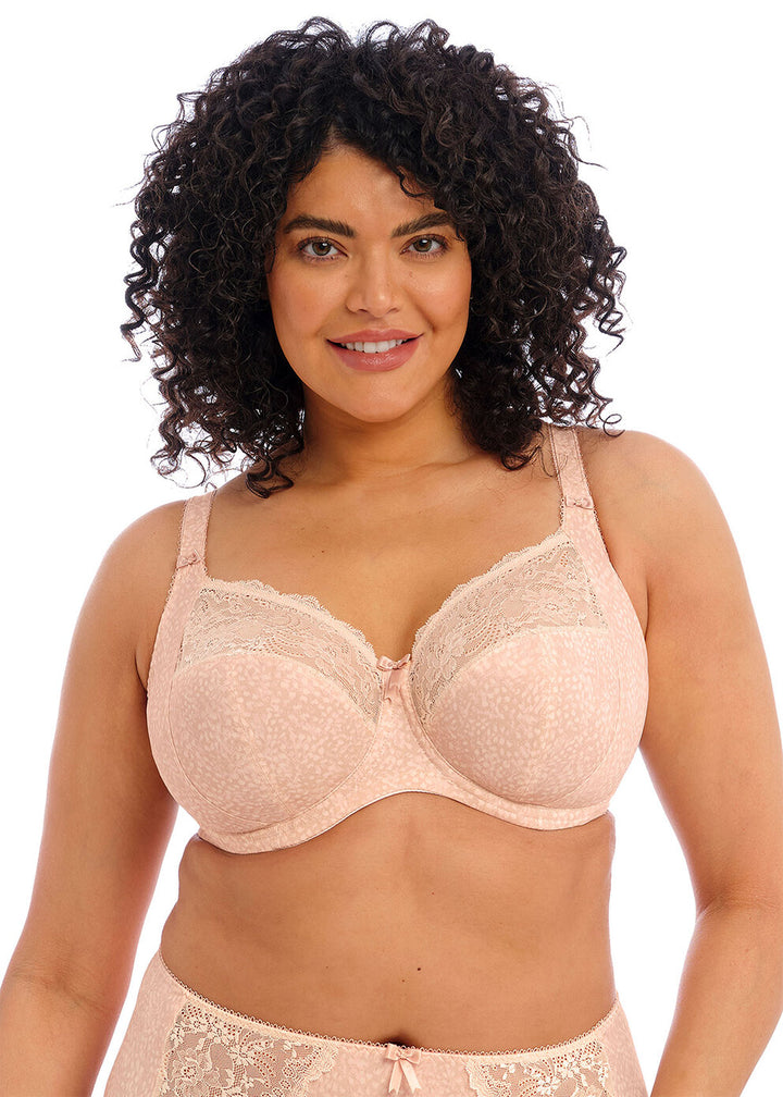 ROSE LEOPARD MORGAN BRA