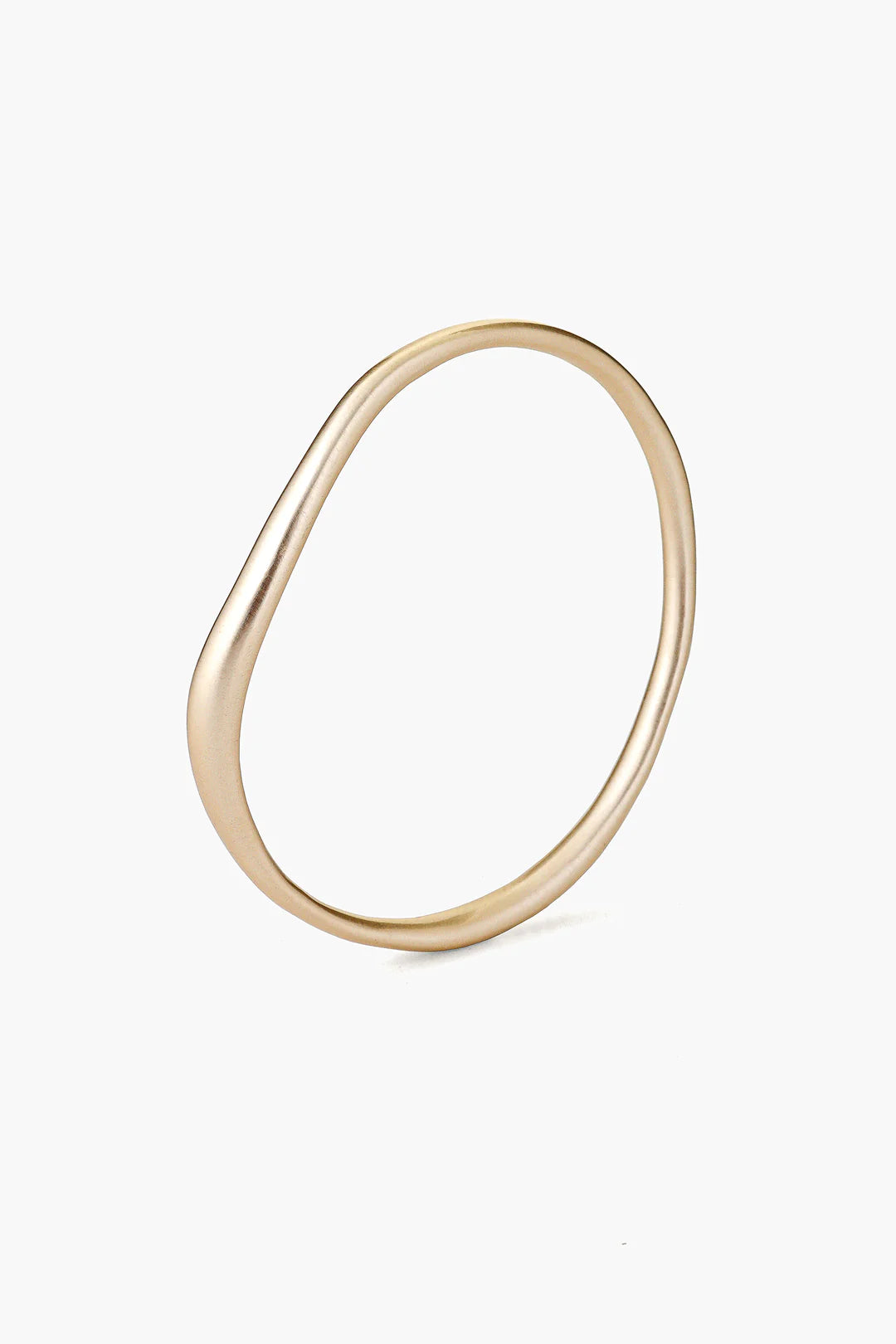 WAVE GOLD BANGLE