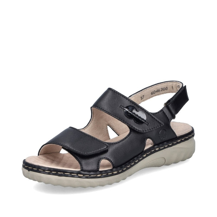 60462-00 LADIES' SANDALS BLACK SEITL. ANFLECHTER