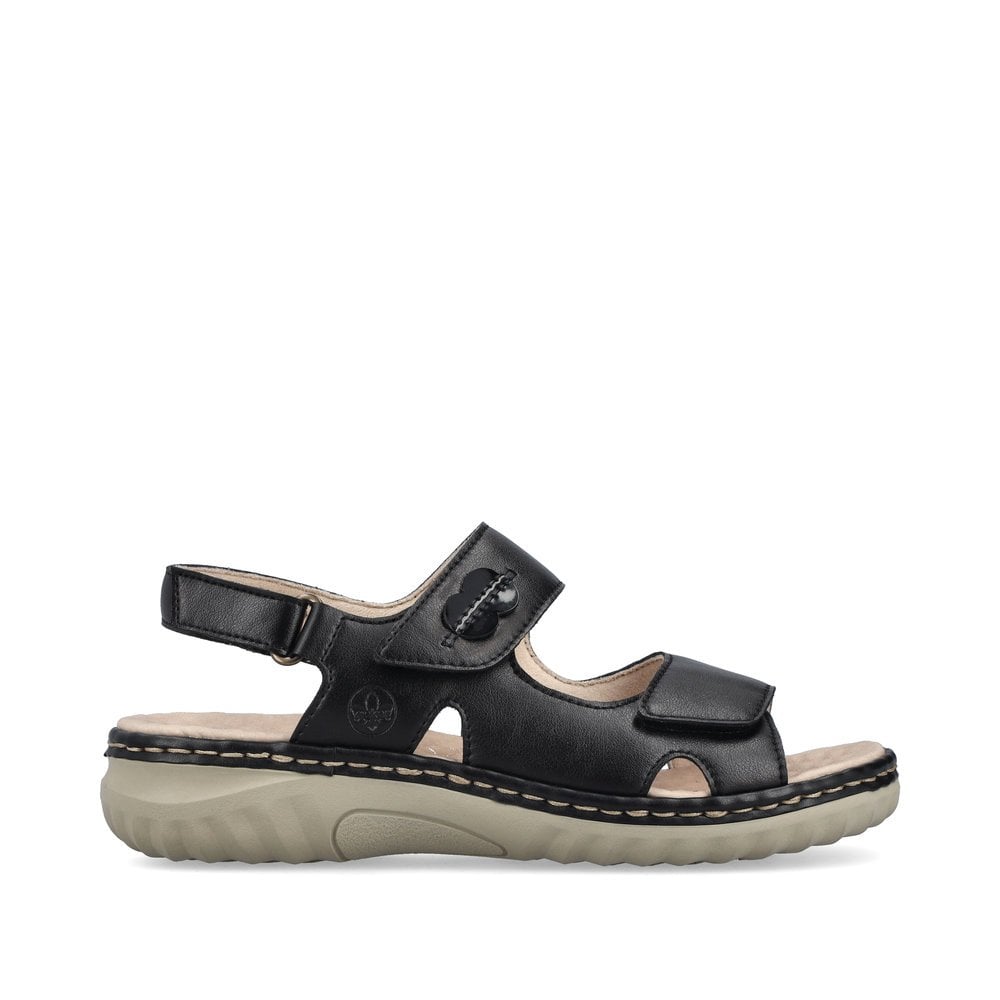 60462-00 LADIES' SANDALS BLACK SEITL. ANFLECHTER