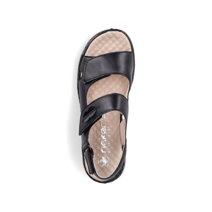 60462-00 LADIES' SANDALS BLACK SEITL. ANFLECHTER