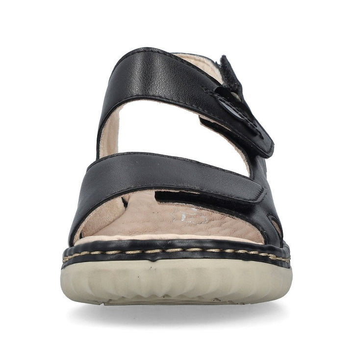 60462-00 LADIES' SANDALS BLACK SEITL. ANFLECHTER