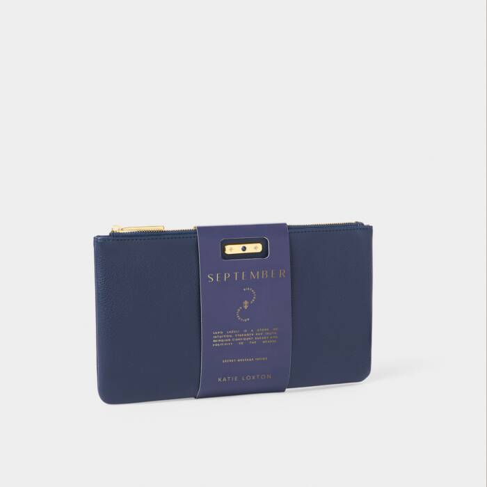 BIRTHSTONE POUCH SEPTEMBER DEEP
