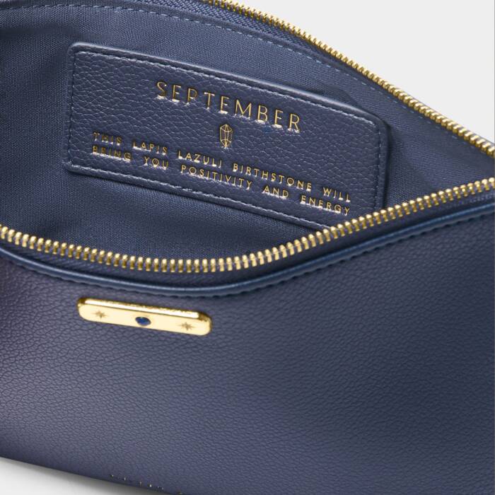 BIRTHSTONE POUCH SEPTEMBER DEEP