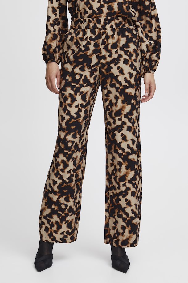TOASTED COCONUT IBINE WIDE LEG TROUSER