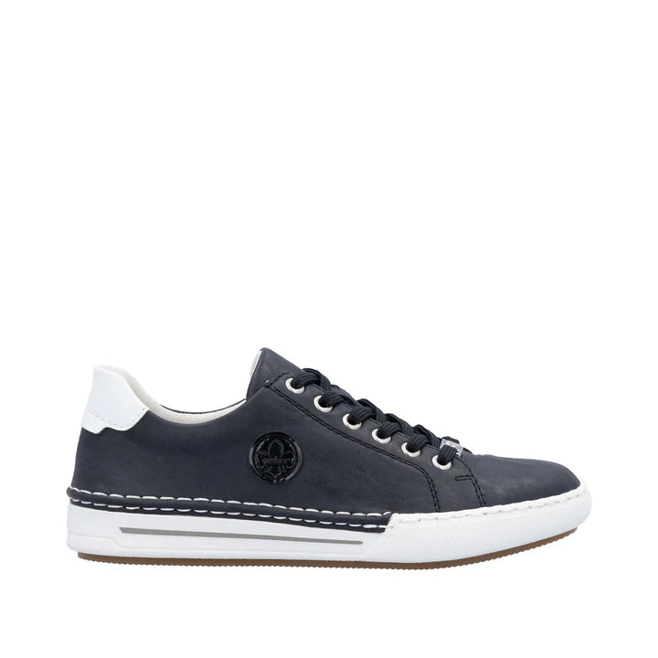 L7210-14 LADIES SHOES BLUE SEITL. ANFLECHTER