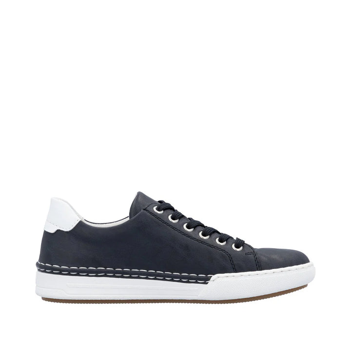 L7210-14 LADIES SHOES BLUE SEITL. ANFLECHTER