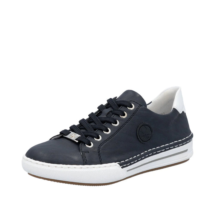 L7210-14 LADIES SHOES BLUE SEITL. ANFLECHTER
