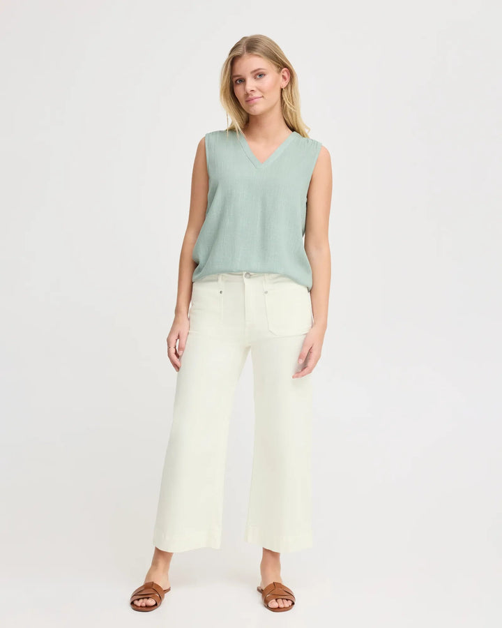 WHISPER WHITE TWILL HANNA JEAN