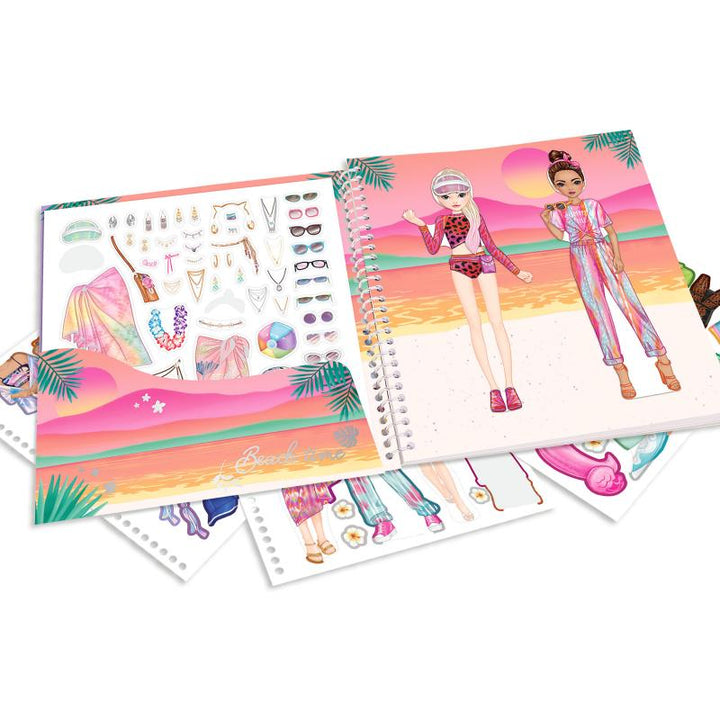 TOP MODEL DRESS ME UP BOOK