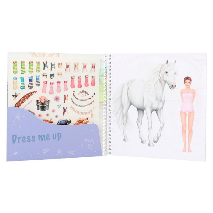 TOP MODEL MISS MELODY DRESS ME UP BOOK