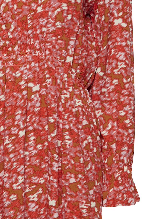 ORANGE FLOWER TUSNELDA MINI DRESS