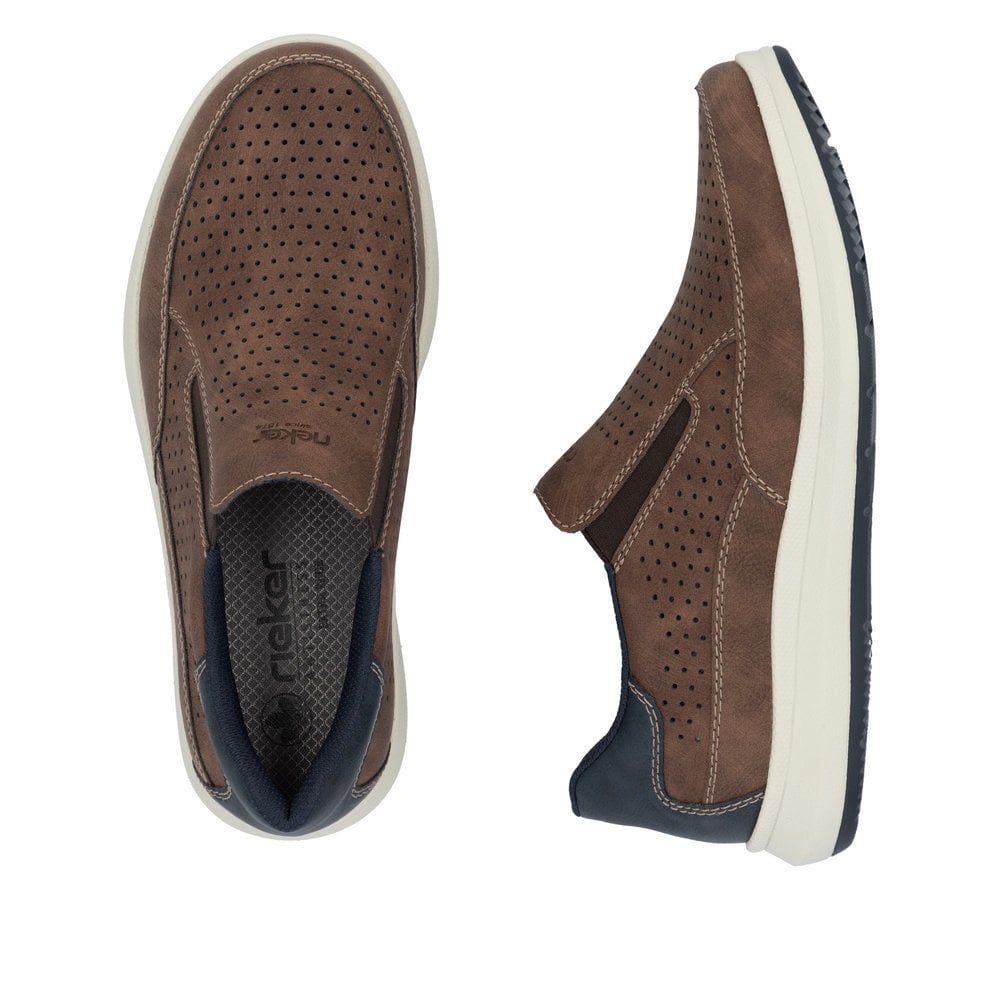 16952-24 MEN'S SHOES BROWN GESTROBELT