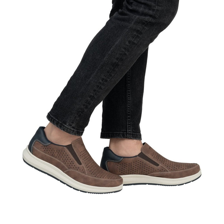 16952-24 MEN'S SHOES BROWN GESTROBELT