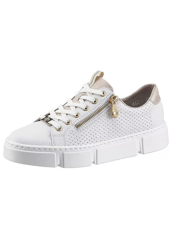 N5932-80 LADIES SHOES WHITE SEITL. ANFLECHTER