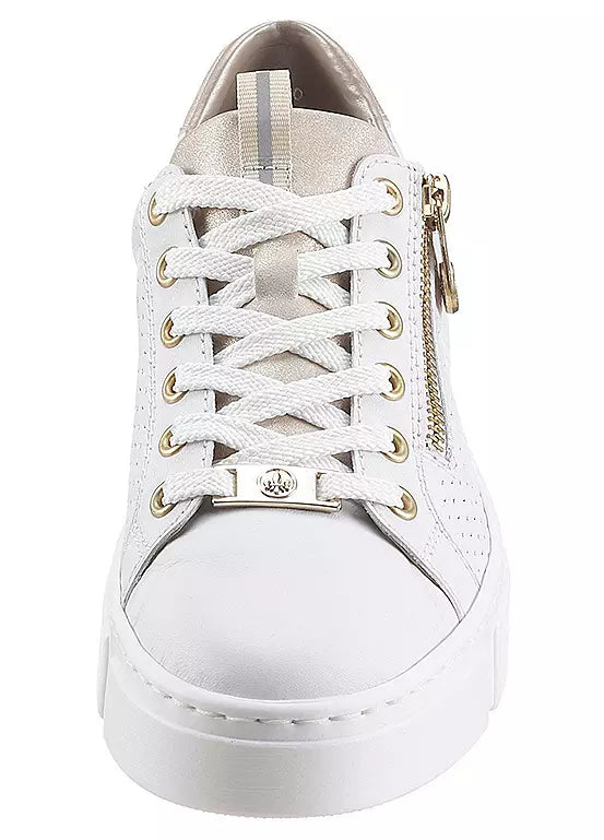 N5932-80 LADIES SHOES WHITE SEITL. ANFLECHTER