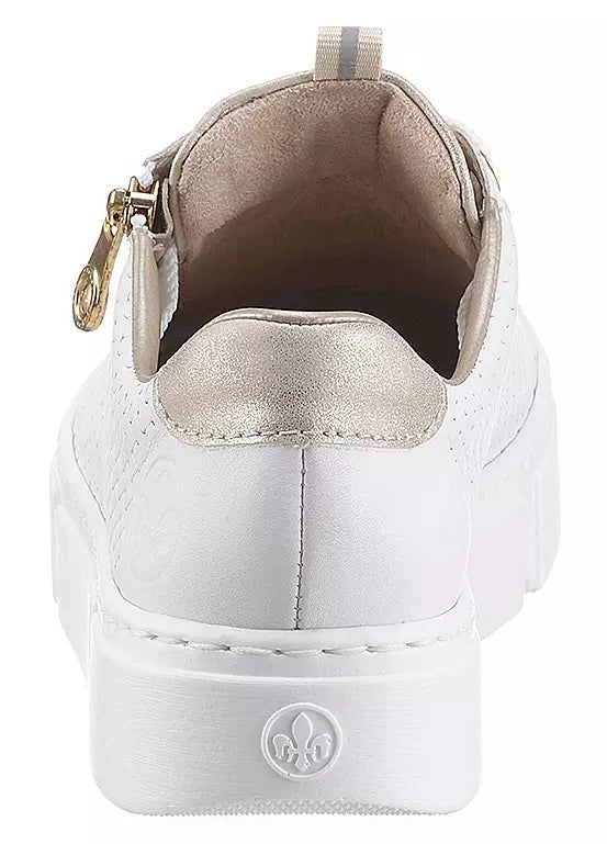 N5932-80 LADIES SHOES WHITE SEITL. ANFLECHTER