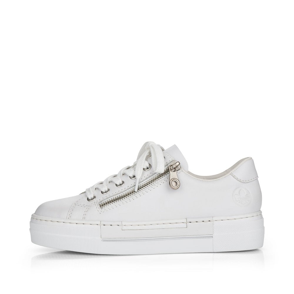 N4921-81 LADIES SHOES WHITE SEITL. ANFLECHTER