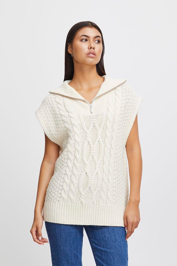 SANDSHELL ADISON WAISTCOAT JUMPER