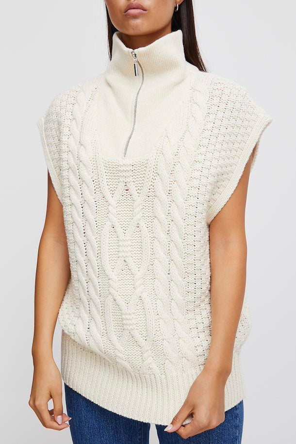 SANDSHELL ADISON WAISTCOAT JUMPER