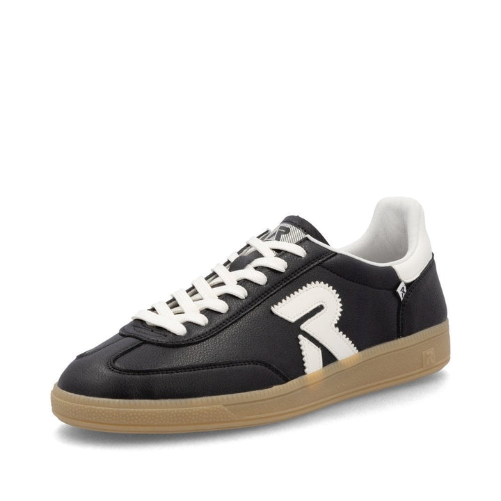 U2200-00 MEN'S SHOES BLACK GESTROBELT