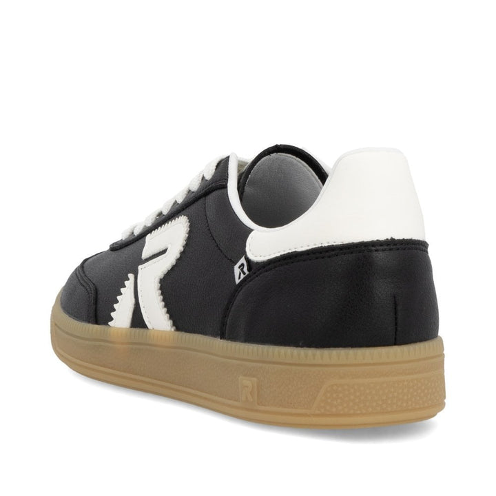 U2200-00 MEN'S SHOES BLACK GESTROBELT