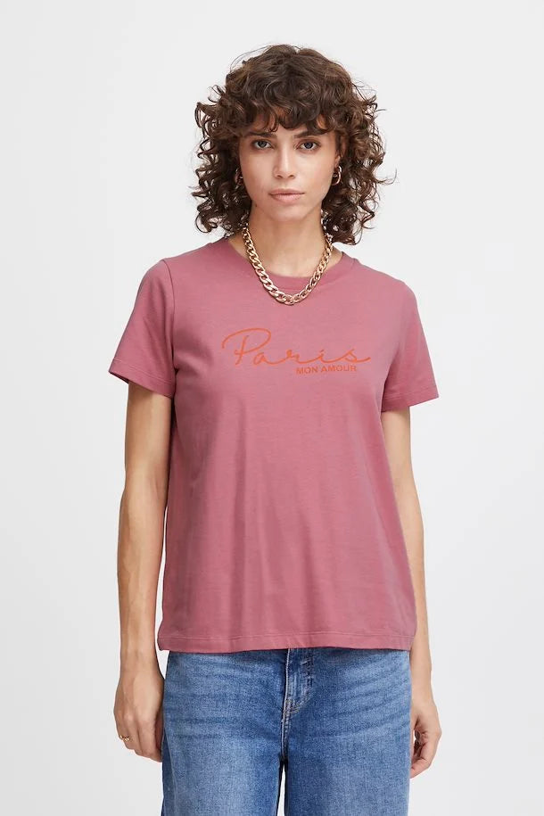 HEATHER ROSE KAMILLE PARIS T-SHIRT